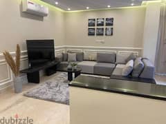 Furnished Apt with garden in Lake View Residence