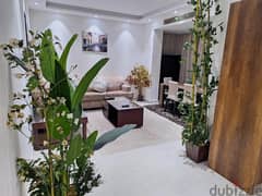 Apt with garden for rent in Lake View Residence