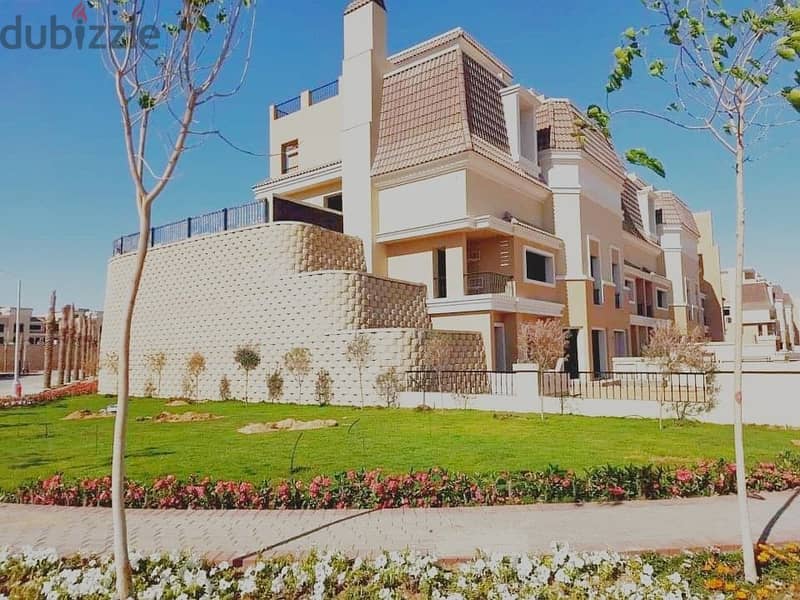 S villa for sale with garden in Saray, New Cairo 2
