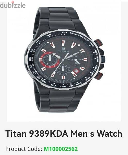 ساعة نادرة Titan 9389K 0