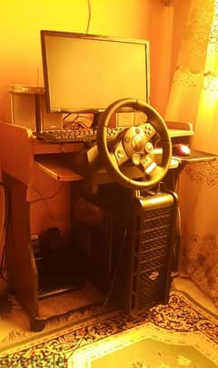 Logitech driving force steering wheel 0