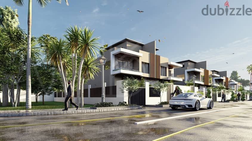 An unmissable opportunity in Sheikh Zayed - own an independent villa for the price of an apartment and without a down payment in Palm Valley 1