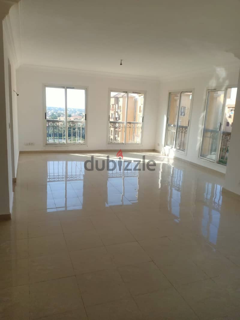 245 sqm Apartment for Sale in Madinaty at a Special Price Directly Opposite the Club with Garden View in B1 13
