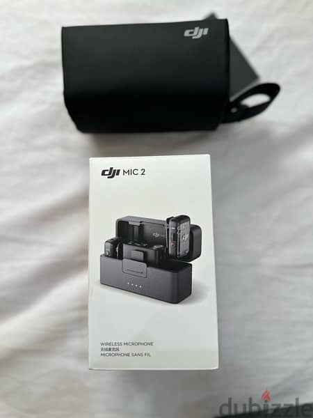 DJI Mic 2 (2 TX + 1 RX + Charging Case)جديد 1