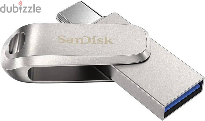 بسعر خيالي فلاش ميموري SanDisk Luxe Type C سعه 256 جيجا بايت بمخرجين 1