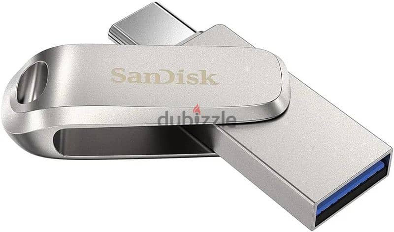 بسعر خيالي فلاش ميموري SanDisk Luxe Type C سعه 256 جيجا بايت بمخرجين 1