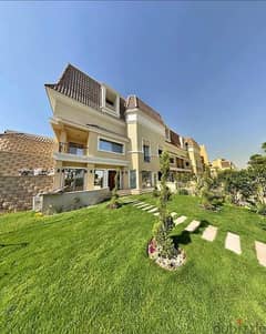 For sale, next to Madinaty and Al-Rehab, a 3-storey villa with the lowest down payment and installments over the longest payment period in Sarai New C