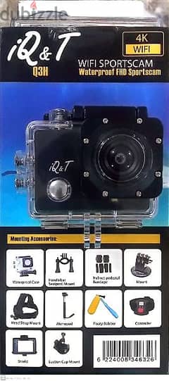 iQ&T Q3H

4K WIFI

WIFI SPORTSCAM Waterproof FHD Sportscam