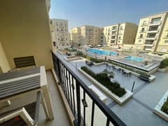 Apartment for rent in Mivida - Boulevard View Pool fully furnished (modern furniture)
