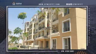 Apartment 131m for sale in Sarai Mostakbal City with installments & special view شقة للبيع في كمبوند سراي مستقبل سيتي
