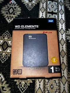 1 TB WD ELEMENTS HDD - هارد ١ تيرا