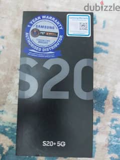 موبيل : Samsung Galaxy s20 plus 5g