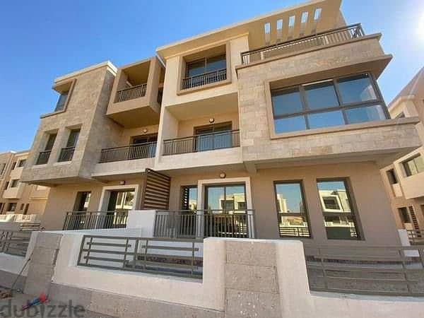 Stand alone villa with garden for sale 160m in new cairo 1(taj city compound) 1