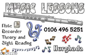 Flute and recorder lessons, Hurghada