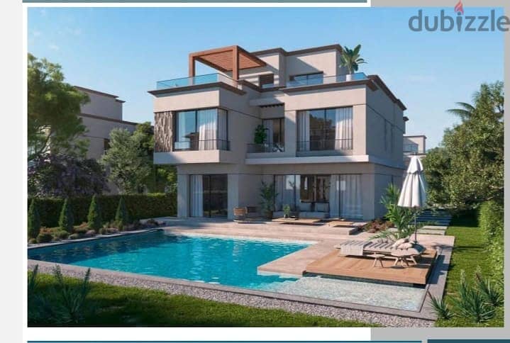 grab the opportunity and now omn an independent villa for sale in installments over 10 years with a landscape view from palm hills 4