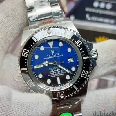 Super Clone Rolex Deepsea D-blue Swiss ETA 3135 movement, 904L Steel