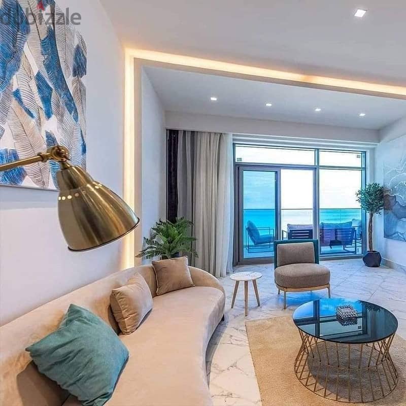 Immediate receipt in installments of a fully finished nautical apartment for sale in the Latin Quarter, New Alamein, North Coast 6