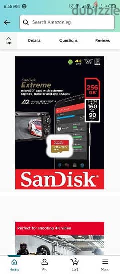 card memory sandisk extreme 256 gigabyte