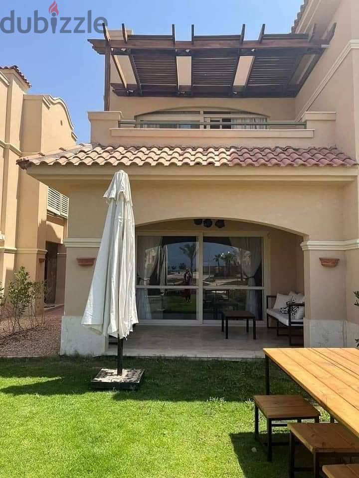 شالية بجاردن تشطيب كامل للبيع في تلال السخنة - Chalet with garden fully finished for sale in Telal Sokhna 1