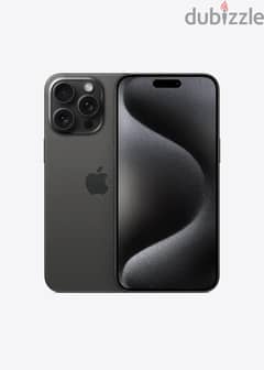 Apple iPhone 15 Pro Max - 1 TB - 5G - Black Taitnium