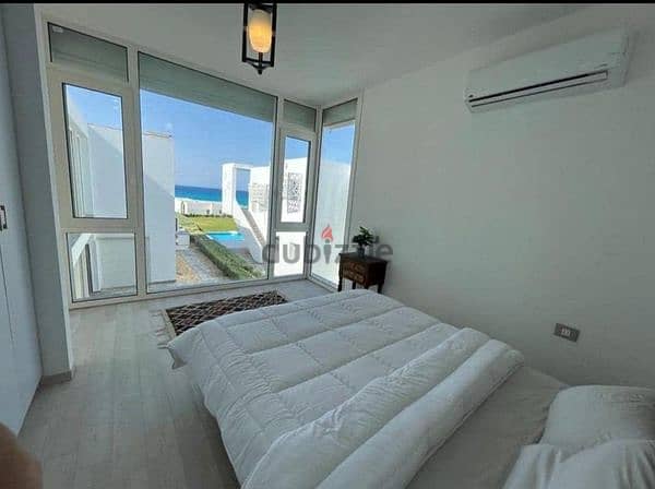 أمتلك شاليه غرفتين صف اول عالبحر بالتقسيط في سولت الساحل الشمالي - I own a chalet two rooms first row on the sea in installments in Salt North Coast 7