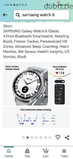 Samsung 6 watch newest model 47mm