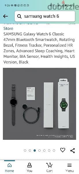 Samsung 6 watch newest model 47mm 7
