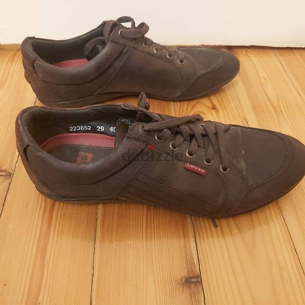 Levis shoes men size 40 used once 0