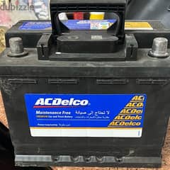 new ac deleco battery for sale used only for 3 days