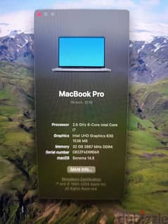 MacBook pro 16" 2019