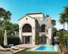 Independent villa 175 sqm in Jazell phase in Sarai Compound with 162 sqm garden + 53 sqm roof in Sarai Compound New Cairo 0