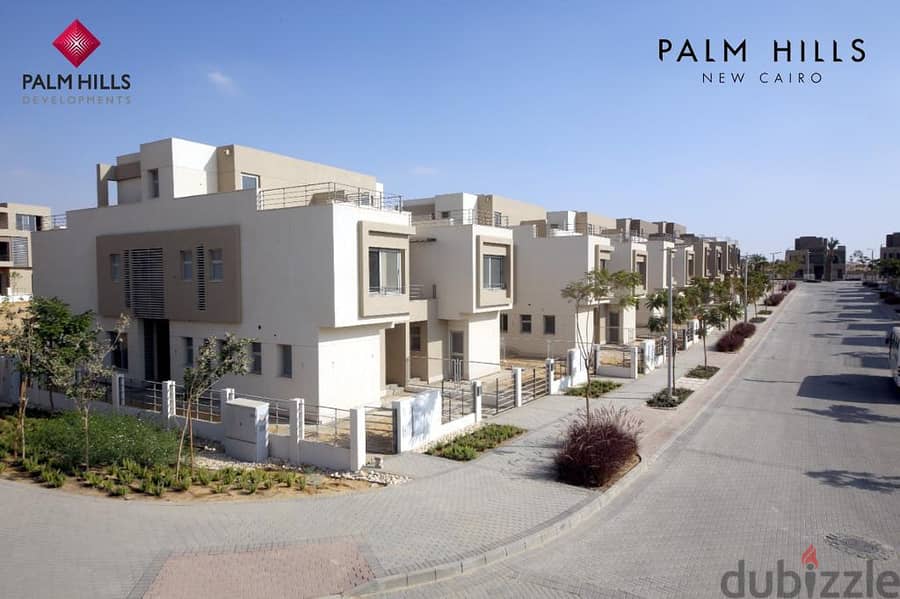 توين هاوس319م باقل سعر للبيع أميز موقع ف بالم هيلزPalm Hills New Cairo 10