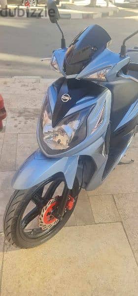 sym 1500 cc syphony s ازرق 1