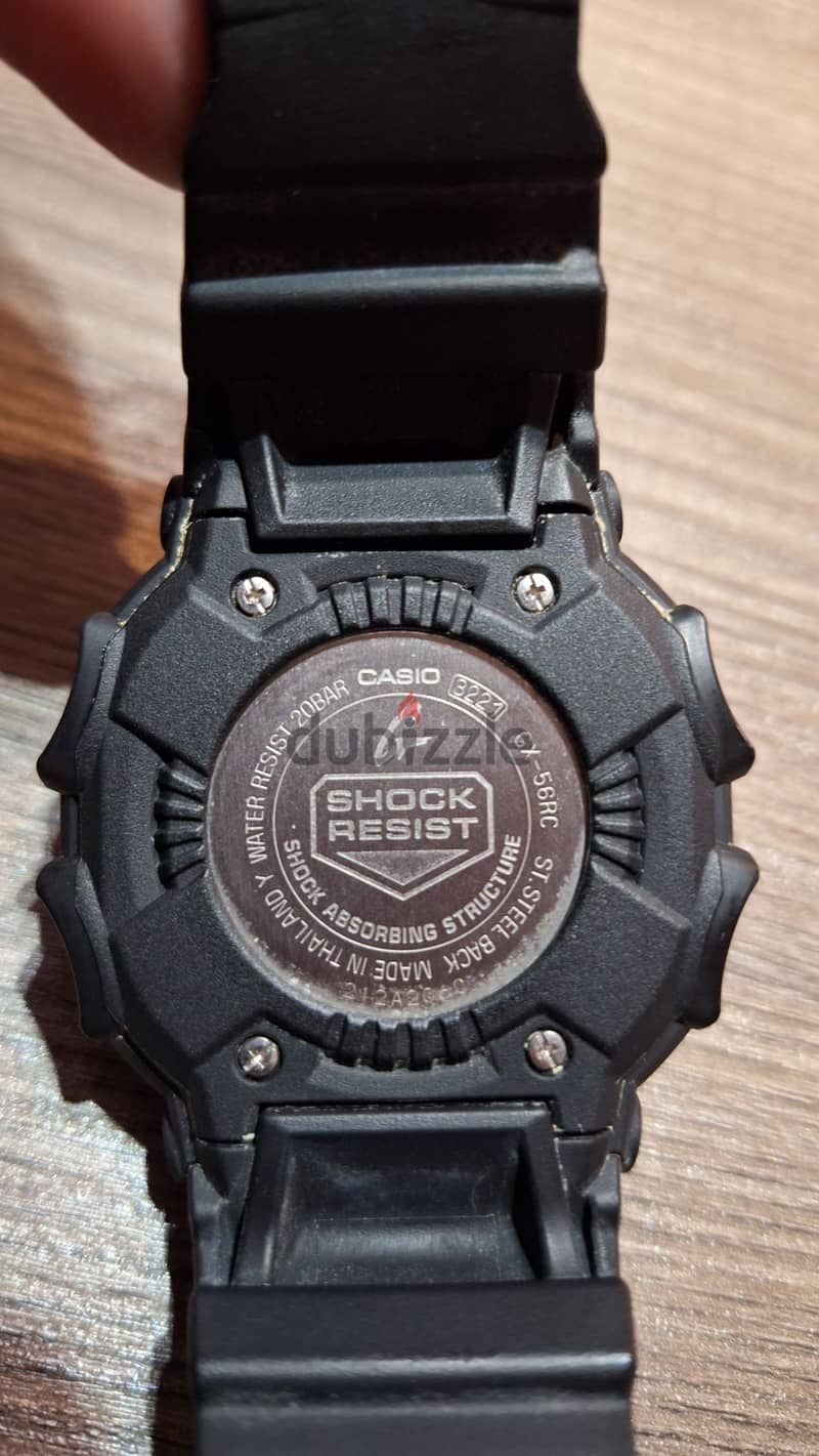 G-SHOCK Watch GX-56RC-1DR كسر زيرو - ضمان محلي 5