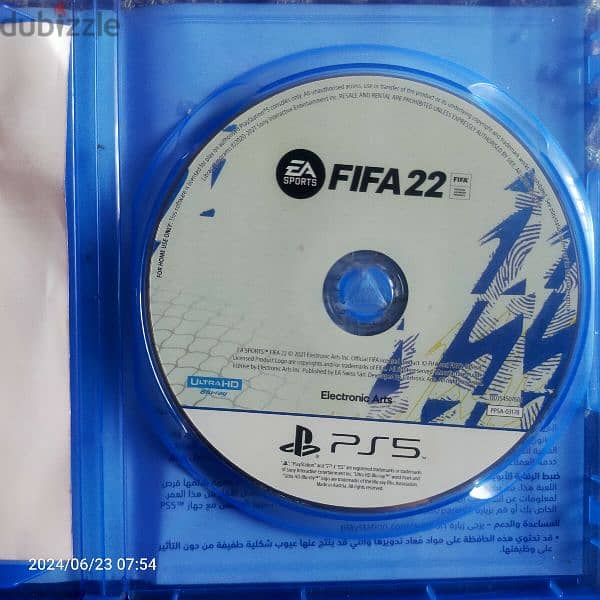 PS5 fifa 22 cd 1