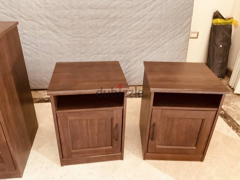 IKEA Double Bed and  Bedside Cabinets -offers accepted 3