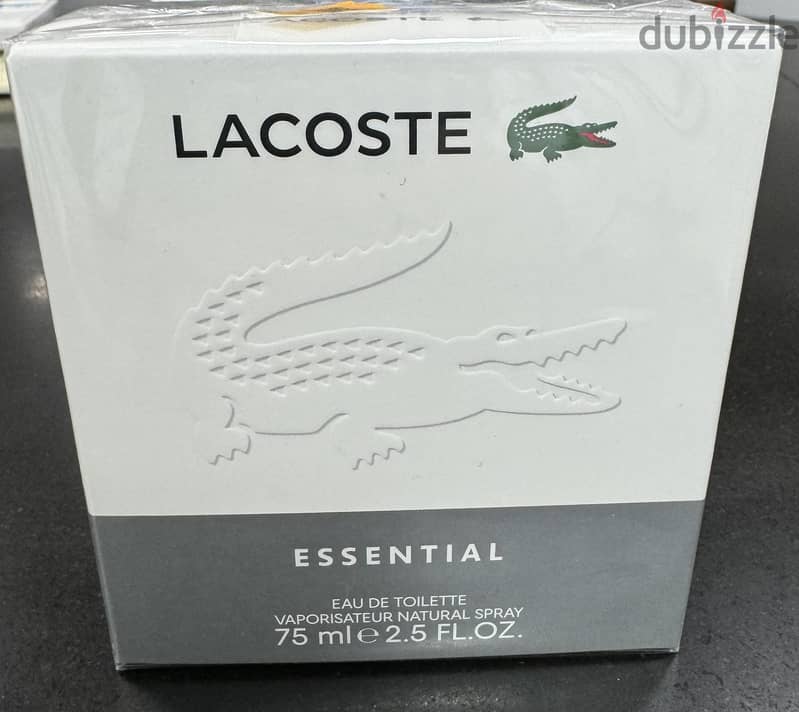 Original 2 dior & lacoste perfumes all together 3
