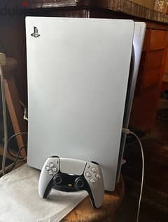 PS5 Digital Edition - With box & 1 controller