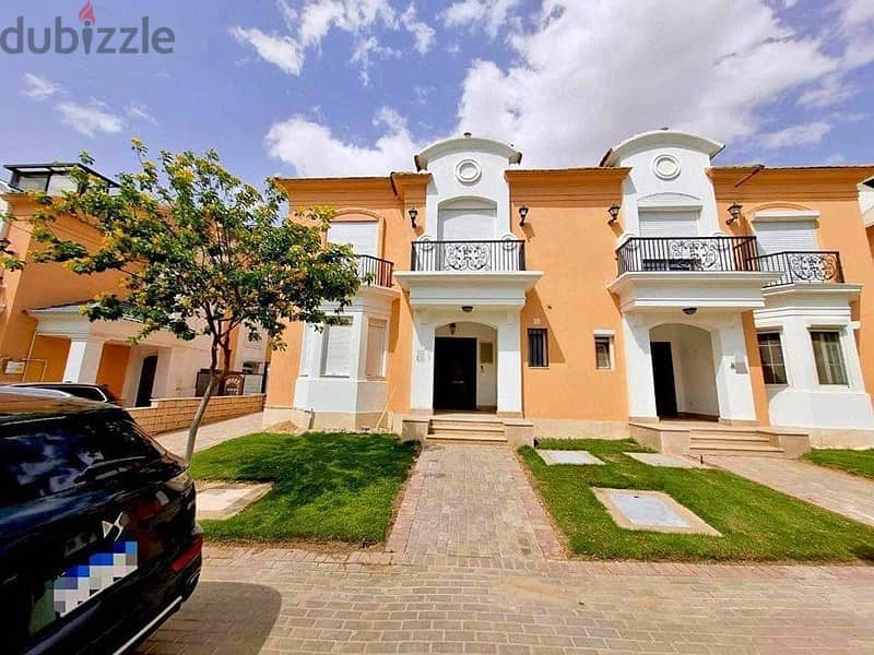 For sale, villa distinctive view, immediate receipt, in Layan Compound, Fifth Settlement 7