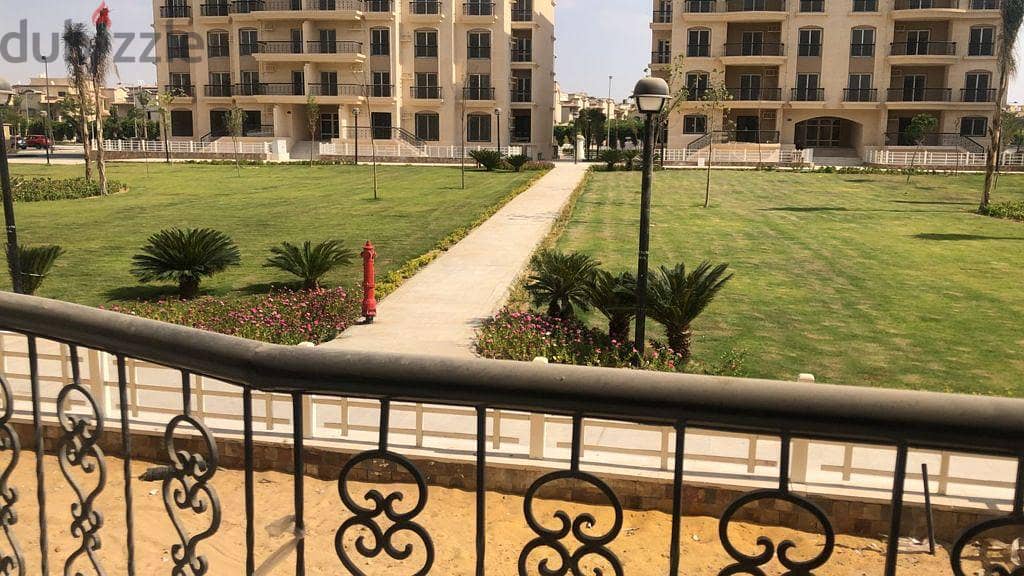 Available apartment for ownership in Al-Rehab City, View Garden, the most prestigious area of ​​Al-Rehab, ground floor with garden 2