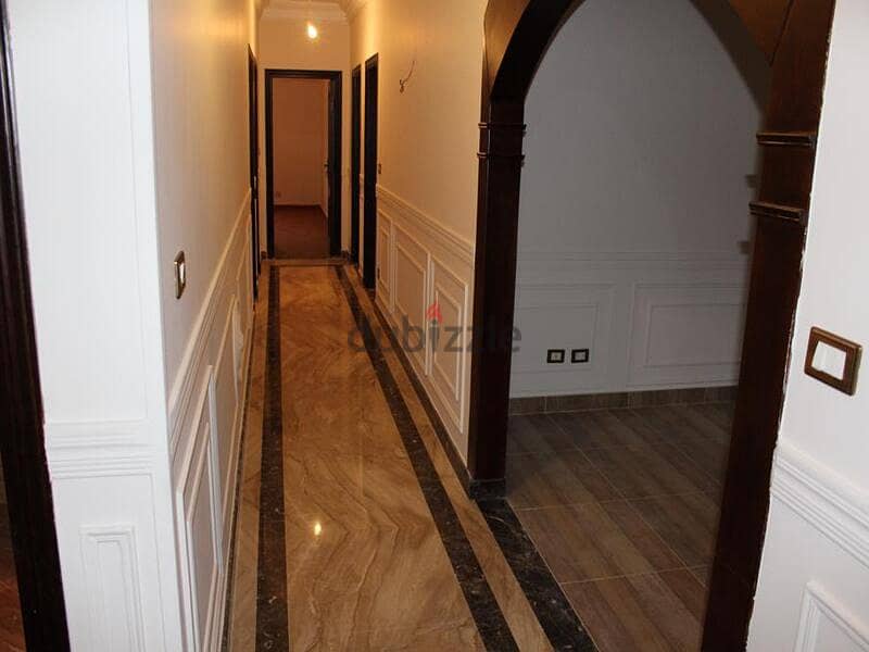 An apartment for rent legally in a luxury villa in the First Settlement in Banafseg 6 9