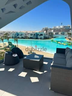 Ground chalet with garden, 3 rooms for sale in Fouka Bay, North , with a sea view  شالية ارضي بجاردن 3 غرف  متشطب للبيع فى فوكا باي الساحل الشمالي