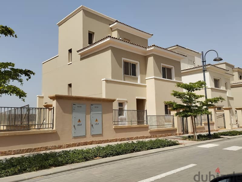 Standalone Villa Fully Finished with ac's including basement For sale at Uptown Cairo 0