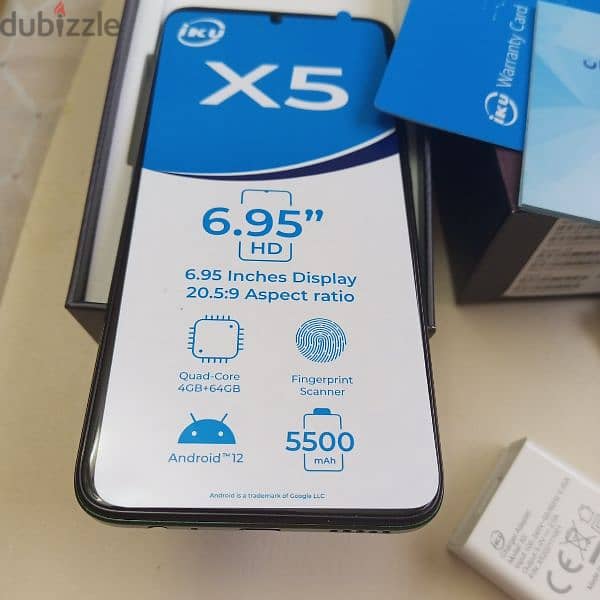 موبايل ماركة ( IKU. ) ++ 4GB++ 64 GB**استخدام شهرين 12