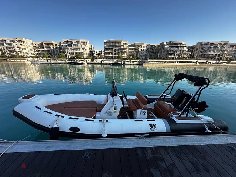 Tiger marine ripboat open 650 0