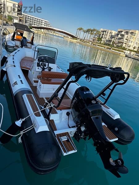 Tiger marine ripboat open 650 4