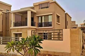 Independent villa for sale with the best facilities and location directly in front of Cairo Airport in Taj City In installments