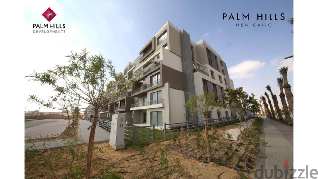 Apartment for sale in Palm hills new cairo Delivered  بالم هيلز القاهرة الجديدة 4