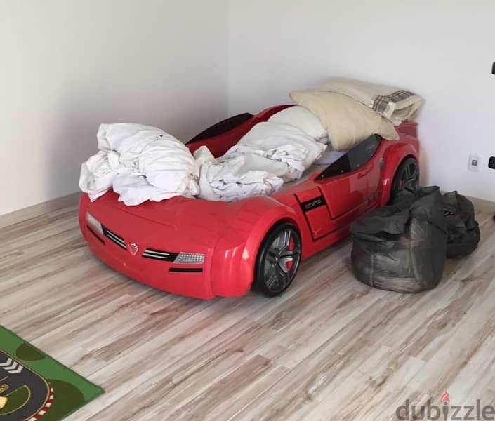 Boys car bed 2
