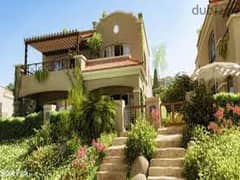 ready to move ,stand alone villa for sale in el shrouk city ,new cairo ,la vista patio prime very prime locaton , lakes view 0